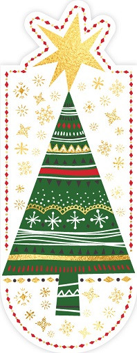 Zakładka magnetyczna owalna BN Choinka z Gwiazdką Henry